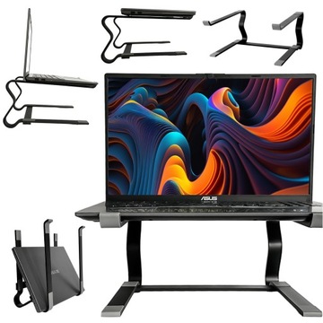 Подставка для ноутбука, складная, регулируемая подставка, стол, алюминиевая ручка