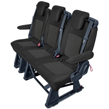 FORD TRANSIT TOURNEO CUSTOM Pokrowce na 3os kanapę