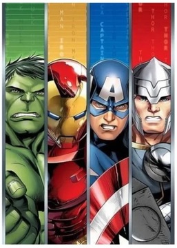 kocyk koc polarowy AVENGERS HULK AMERYKA 100x140