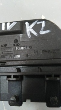 A4 B8 8K A5 8T Q5 KONEKTOR ZÁSTRČKA SPONA ČERNÁ