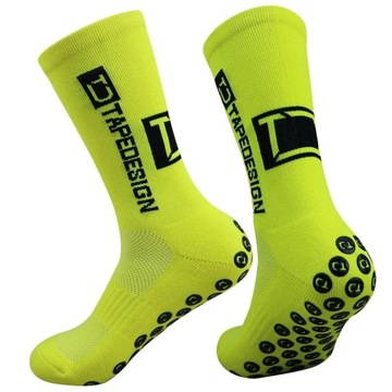 Skarpety piłkarskie TAPEDESIGN Nowe męskie skarpety sportowe Gruby dół od