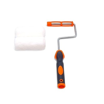 ZESTAW MOTIVE 2x WAŁEK WHITE FIBRA 10cm/14mm UCHWYT microfibra jak dolphin