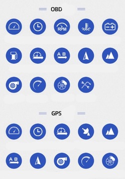 Бортовой компьютер HUD Smart Vision OBD2 GPS