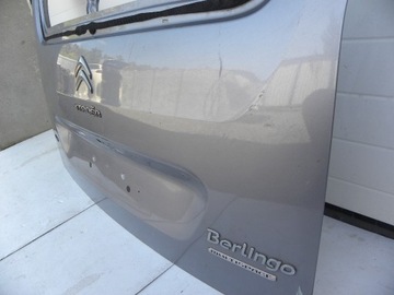 CITROEN BERLINGO III ЗАДНЯЯ ДВЕРЬ БАГАЖНИКА 10-2017 ГОД
