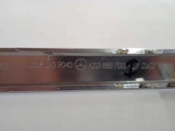 CHRÓM LIŠTA ZADNÍ MERCEDES-BENZ W213 AMG TŘÍDA E