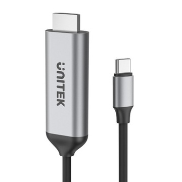 Кабель Unitek USB-C — HDMI, 4K, 60 Гц, 1,8 м