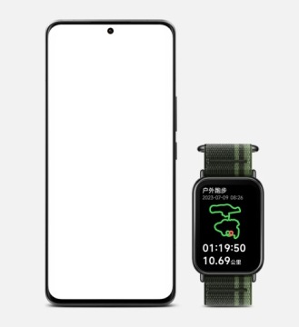 Серый смарт-браслет Xiaomi Smart Band 8 Pro