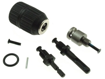 UCHWYT WIERTARSKI GŁOWICA 2-13MM 3X ADAPTER BEAST