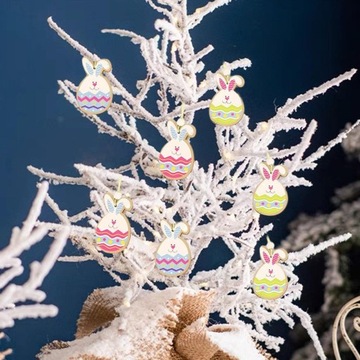 9шт. Пасхальный подвесной знак. Орнамент висит.