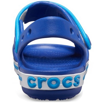 CROCS SANDAŁY DZIECIĘCE KLAPKI CROCBAND SANDAŁKI KROKS NA RZEPY r. 27-28