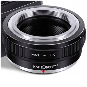 Adapter M42 na Fuji FX X-Pro X-T XT-200 przejściówka redukcja K&F Concept