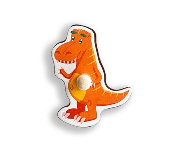 SMILY PLAY Układanka drewnian dinozaury Montessori