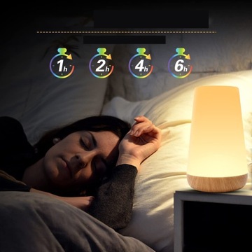 Прикроватные светильники с регулируемой яркостью 13 цветов RGB для спальни.