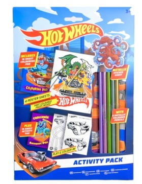 Набор раскрасок Хот Вилс