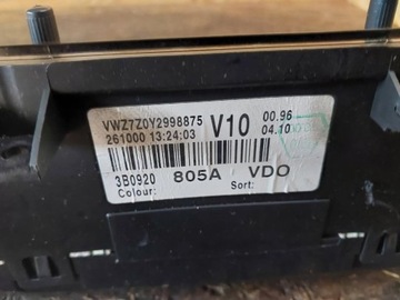 Счетчик часов VW Passat B5 1.9 TDI LIFT 3B0920805A