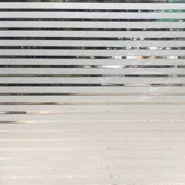 67,5cm FOLIA STATYCZNA NA SZYBĘ OKNO PASY MLECZNA SZYBA