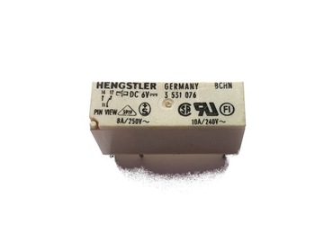 3 531 076 Przekaźnik HENGSTLER 6V, styk przełączny