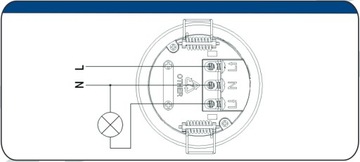 ДАТЧИК ДВИЖЕНИЯ СКРЫТОГО МОНТАЖА ДЛЯ ПОДВЕСНЫХ ПОТОЛКОВ