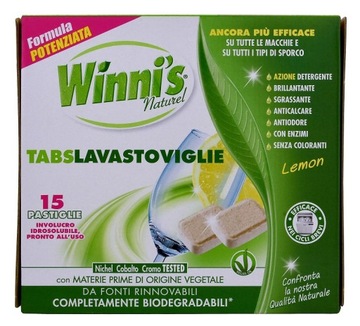 WINNIS EKO tabletki do zmywarki 15 szt ekologiczne