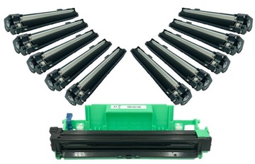 10 тонер + барабан для BROTHER DCP-1623WE HL-1223WE DCP-1622WE TN1090 DR1090