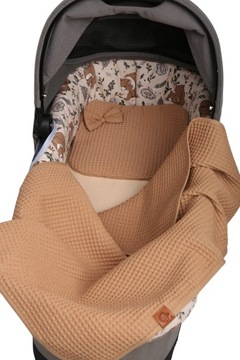 WKŁADKA DO WÓZKA GONDOLI + PRZEŚCIERADŁO ZESTAW BABYMAM