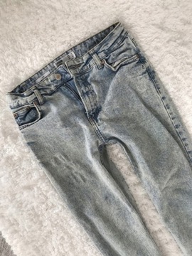 Bershka spodnie jeans vintage slim 36 S