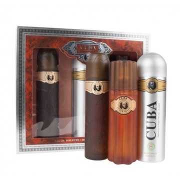 Cuba Original Cuba Gold Zestaw 3 ELEMENTOWY