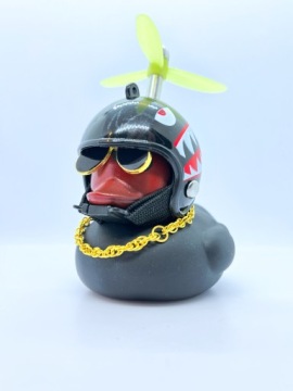 РЕЗИНОВАЯ УТОЧКА ДЛЯ АВТОМОБИЛЯ В ШЛЕМЕ УТОЧКА НА ПРОПЕЛЛЕ ПАНЕЛИ