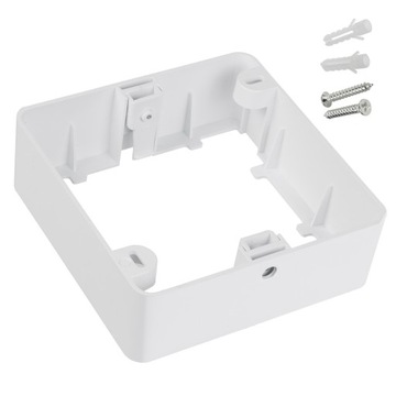 Ramka adapter natynkowy do panelu LED 9W kwadrat 120 mm Maclean MCE378 S