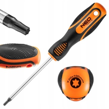 NEO 04-188 ОТВЕРТКА TORX T20 X 100 ММ МАГНИТНАЯ