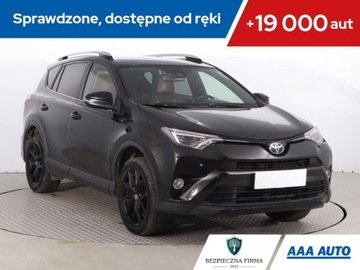 Toyota RAV4 IV MPV Facelifting 2.0 D-4D 143KM 2017 Toyota RAV 4 2.0 D-4D, Salon Polska, Skóra, Navi