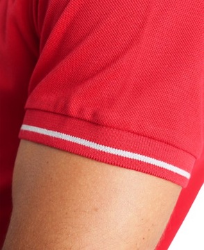 Koszulka Arena Team Poloshirt Solid Cotton RED XL