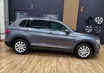 Volkswagen Tiguan II SUV 1.4 TSI 150KM 2018 Volkswagen Tiguan 1.4 TSI 150KM DSG bezwypadkowy kamera Tempomat ACC, zdjęcie 5