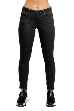 GUESS - czarne jeansy damskie COSY PHYTON 31/30