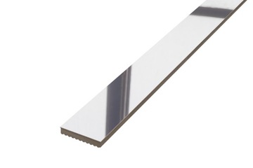 LISTWA METALOWA STEEL 22 5,5x119,8cm POŁYSK LUSTRO