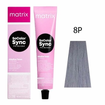 MATRIX SOCOLOR SYNC PRE-BONDED ALKALINE TONER FARBA DO WŁOSÓW 8P 90ML