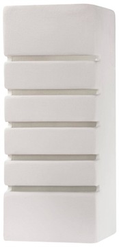Kinkiet Ceramiczny SAMIR biały E27 SL.0161 SOLLUX