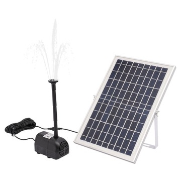 10W Solarna fontanna z pompą wodną 2M 1000L/H