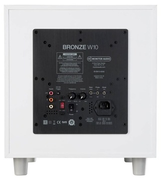 Сабвуфер Monitor Audio Bronze W10 БЕЛЫЙ