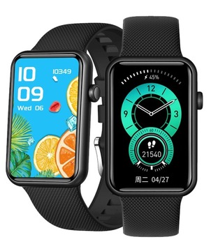 SMARTBAND PULSOMETR BIEGANIE PRO SPORT PULS MENU POLSKIE SMART AMOLED RACE