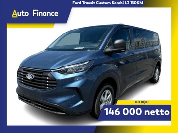 Ford Transit Custom II Van L1 2.0 EcoBlue  150KM 2024 Ford Transit Custom Kombi L2 150KM M6 Trend