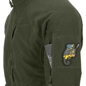 Толстовка Helikon ALPHA TACTICAL — Grid Fleece — Olive Green M
