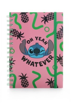 Notes A5 kołozeszyt Lilo and Stitch 80k w linie gumka dla Dziecka