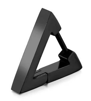 HUGGIE Trójkąt Trójkątny Kolczyk Do Ucha Punk SS316L