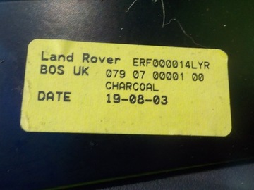 RANGE ROVER L322 03R 5D ROLETA KUFRU