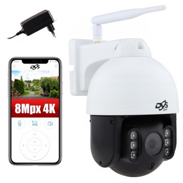 KAMERA IP OBROTOWA BEZPRZEWODOWA WIFI 8MPX 4K P2P