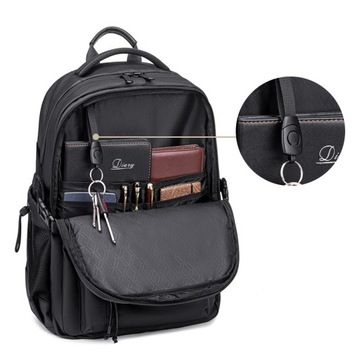 Рюкзак Arctic Hunter B00531 для ноутбука 15,6 16,4 двухкамерный черный