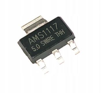 STABILIZATOR NAPIĘCIA AMS1117 5V 1A 1szt.