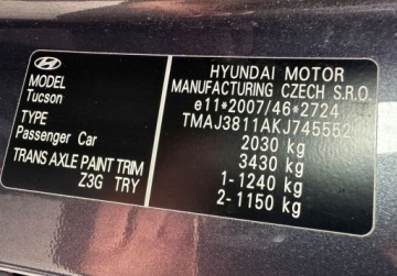 Hyundai Tucson III SUV 1.6 GDI 132KM 2018 Hyundai Tucson 1,6 132KM FullLED Navi ANDROID Climatronic Serwis 1.6, zdjęcie 20