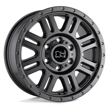 Felga alu 16x8 6x130 ET 38 BLACK RHINO